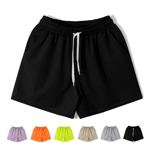 [당일출고] 남녀공용 나일론 밴딩 반바지 (MDSP025LJ)