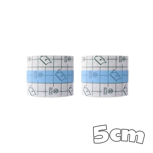[Blacktape] 타투 방수 보호필름 워터프루프, 없음, 2개, 5cm