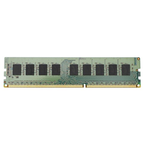8GB 메모리 RAM 2RX8 1.35V DDR3 PC3L-12800E 서버 워크 스테이션을위한 240 핀 ECC 버퍼링되지 않은 RAM, 하나, 초록