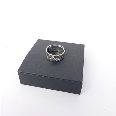 행운, 성공, 재물운, 소원 성취를 위한 론주머니 금강저 비휴 반지