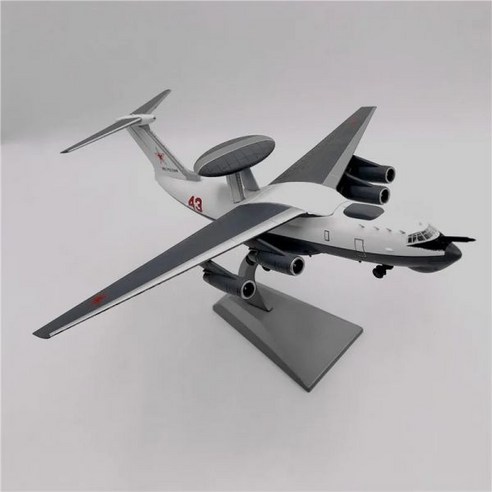 WLTK 소련 공군 Beriev A-50 메인스테이 AEW C 1/200 다이캐스트 전투기모형 밀리터리