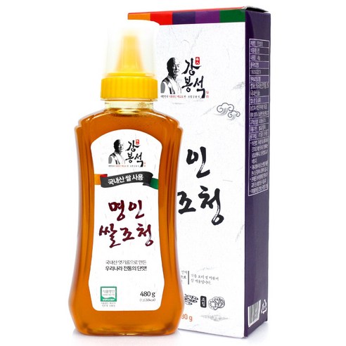 [두레촌] 조청명인이 만든 쌀조청(1병/480g), 1개