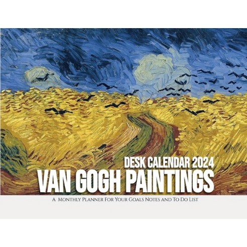 (영문도서) Van Gogh Paintings Desk Calendar 2024 Paperback, Llama Bird Press, English, 9781636572635