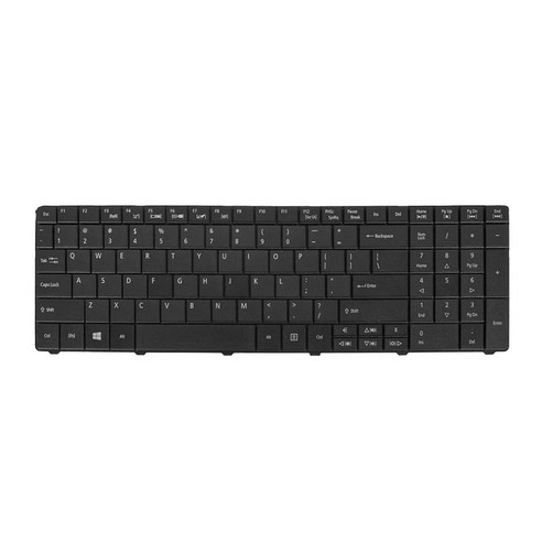 ACER TM8571/E1-521/E1-531/E1-531G/E1-571/E1-571G용 노트북 키보드, 블랙, 360x120x5mm, 플라스틱