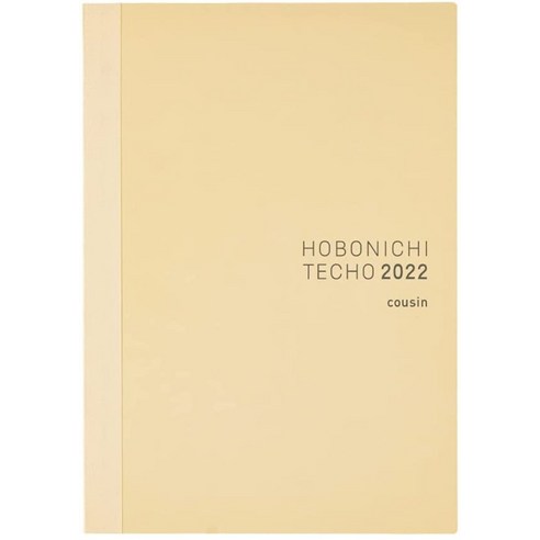 HOBONICHI 호보니치 다이어리 테쵸 2022 테쵸본체 월요일시작, 월요일에 시작