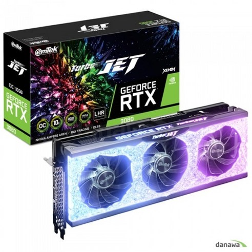 이엠텍 XENON 지포스 RTX 3080 TURBO JET OC D6X 10GB LHR