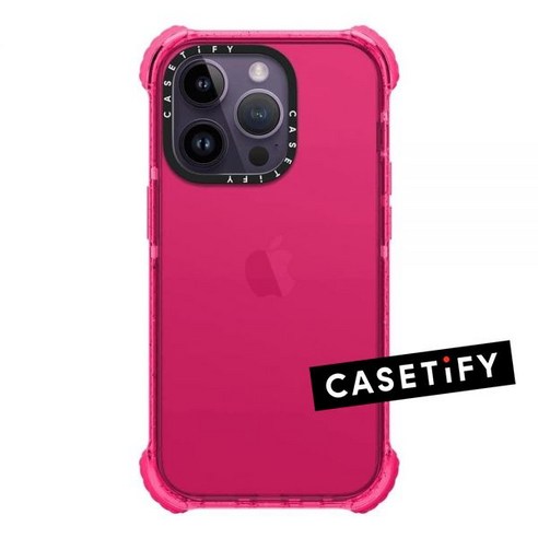 CASETiFY 케이스티파이 울트라 임팩트 아이폰 14 프로 케이스 버블검, iPhone 14 Pro Max, Bubblegum