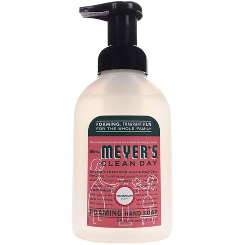 Mrs. Meyer''s Clean Day 포밍 핸드 솝, 296ml, 1개, Watermelon