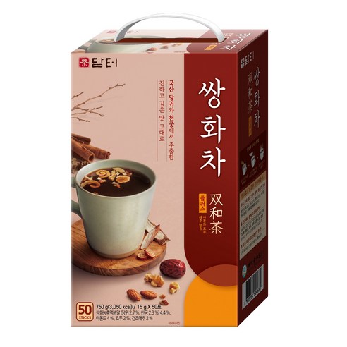 담터 쌍화차 50T, 1개, 50개