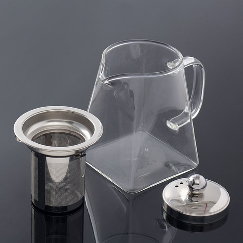 로하티 그라시아 내열유리 차포트: 사각 차우리기의 스타일리시한 보관 솔루션