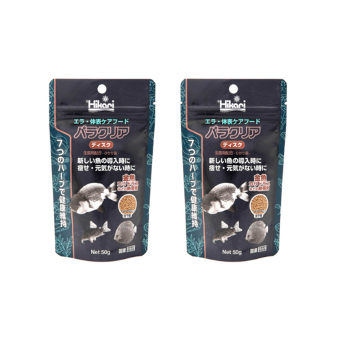 히카리 파라클리어사료 디스크 180g, 1개