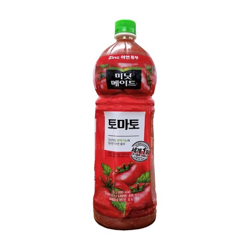 미닛메이드 토마토주스 1.5L x 3펫, 3개