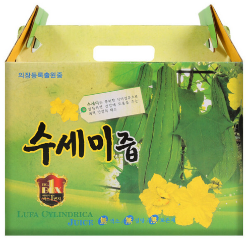 수세미즙 100ml 60포/국내산, 1박스, 100ml