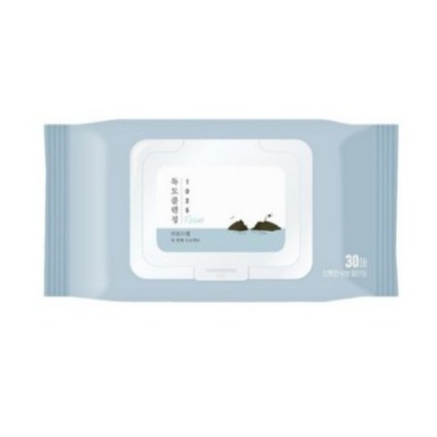 라운드랩 1025 독도 클렌징 티슈, 30매입, 1개