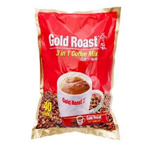 Gold Roast 3 In1 Instant Coffee Mix (20g x 40's) 8 골드 로스트 3 in 1 인스턴트 커피 믹스 (20g x 40's) 800g - 골드 로, 1개, 1.39kg