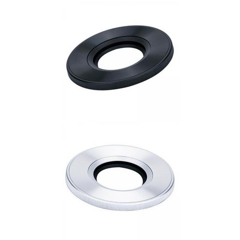 2x 자동 오픈 렌즈 캡 16-50mm 3.5-5.6 Oss용 편리한 액세서리, {"사이즈":"63x63x7mm"}, {"색상":"블랙+화이트"}, {"수건소재":"ABS"}