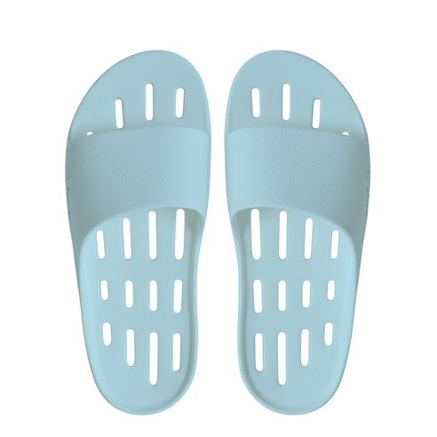 페이퍼플레인 욕실화 남녀공용 신발 친환경 EVA 경량 미끄럼방지 슬리퍼 논슬립 슬라이드 실내화 PP1570, 스카이블루, 1개