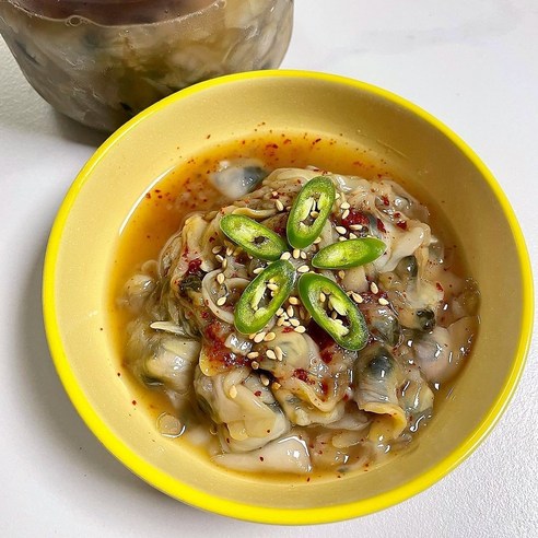 전통의 맛과 영양을 담은 말자상회의 강경 조개젓 바지락 젓갈