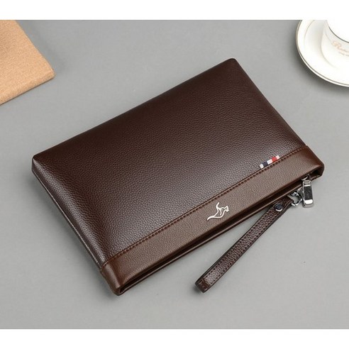 BARNOROO 바노루 CARSON KANGAROO LOGO CLUTCH BAG 카슨캉가루클러치백 루이비통가방