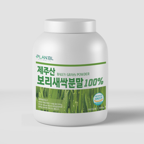 생명의 기운을 담은 초록빛 선물, 플랜비엘 새싹보리분말 새싹보리분말300g