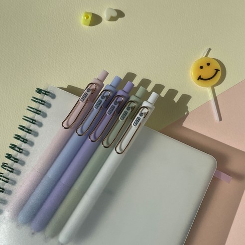 고급스럽고 다목적인 볼펜 파스텔 클립 젤펜 잉크펜