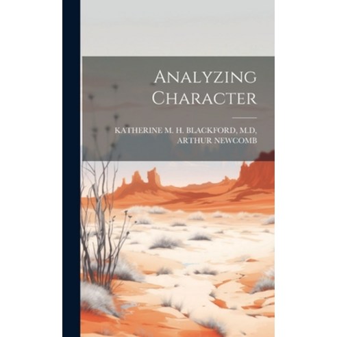 (영문도서) Analyzing Character Hardcover, Legare Street Press, English, 9781020465475