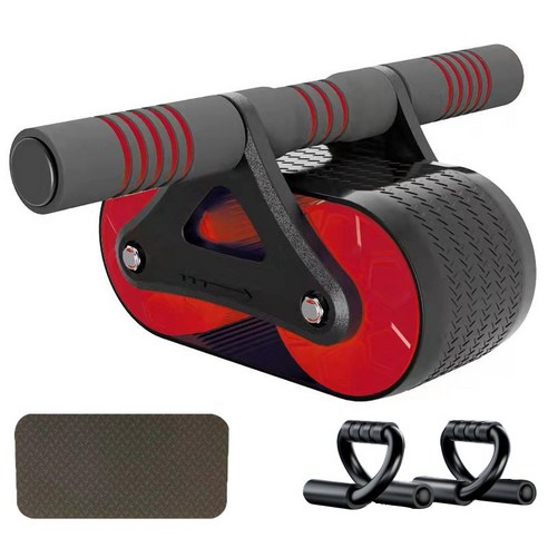 [햇볕과너] 허니키니 논슬립 저소음 리바운드 AB슬라이드 운동기구 무릎보호패드 푸쉬업바, 붉은색 AB휠, 푸쉬업바 무릎보호패드