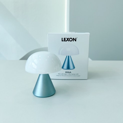 렉슨 (LEXON) 미나 수유등 S MINA 무선 무드등 LH60, 민트(LH60MLB)