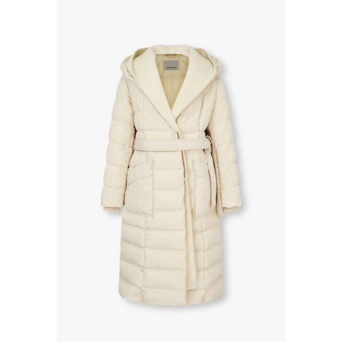 보브 디태처블 후드 롱 다운 패딩 점퍼7154417011