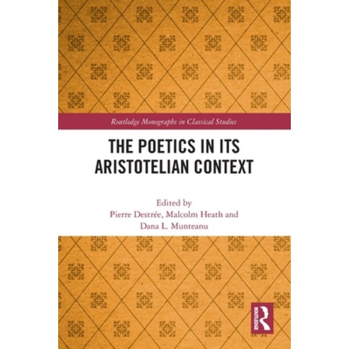 (영문도서) The Poetics in its Aristotelian Context Paperback, Routledge, English, 9781032400365