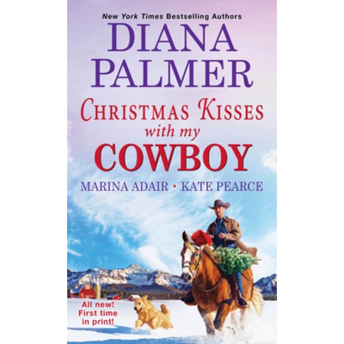 Christmas Kisses with My Cowboy Mass Market Paperbound, Zebra