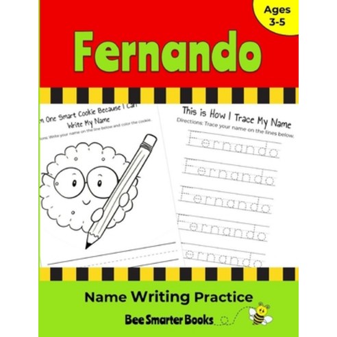 Fernando Name Writing Practice: Personalized Name Writing Activities for Pre-schoolers to Kindergart... Paperback, Independently Published, English, 9798594540033