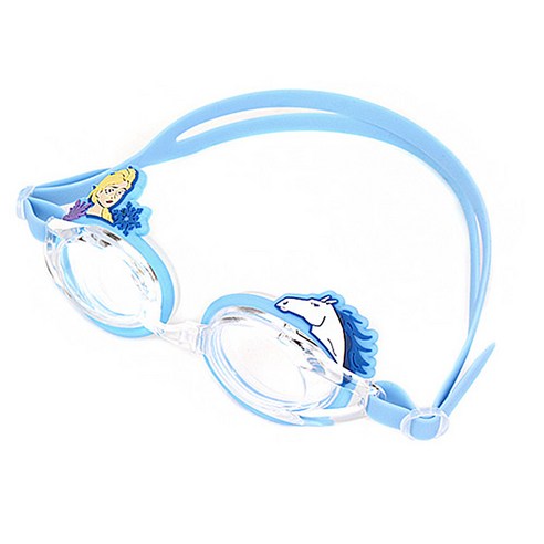 블레스 겨울왕국 엘사 공주 여아 아동 유아 어린이 물안경 수경 (FR0196) 겨울왕국2 파라다이스 FROZEN2 Paradise Swimming Goggles, 블루