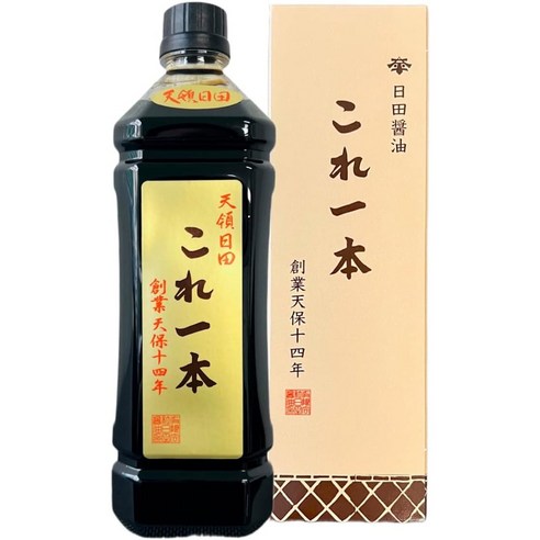 깊은 풍미로 빚어낸 일본 명품 간장, 히타간장 마메다마치 고레잇폰 히타간장