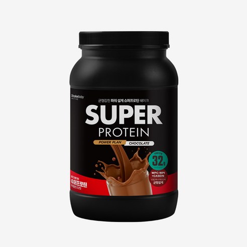 쉐이크베이비 슈퍼 프로틴 단백질 보충제 초코맛, 1개, 1kg