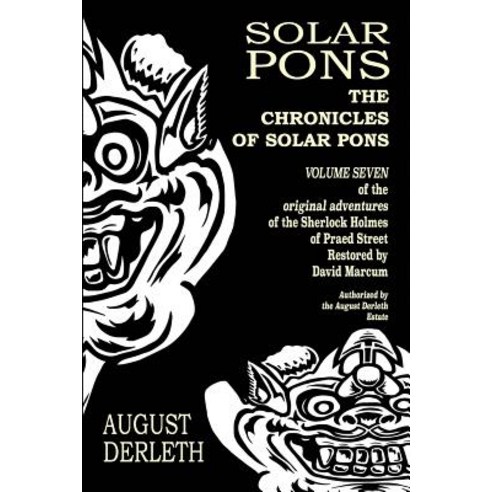 (영문도서) The Chronicles of Solar Pons Paperback, Independently Published, English, 9781731131782