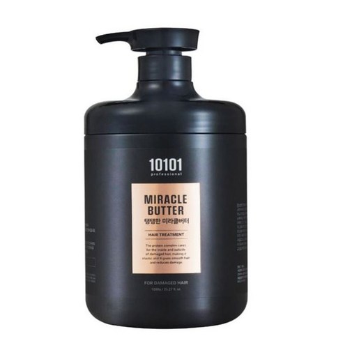 1010 탱탱한 미라클버터 트리트먼트 1000ml + 여행용증정 탱탱한 고농축 단백질 헤어클리닉 사은품, 1개, 1.25L 모제림헤어미라클