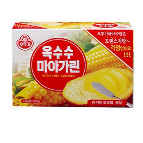 오뚜기 옥수수 마아가린 200g, 1개