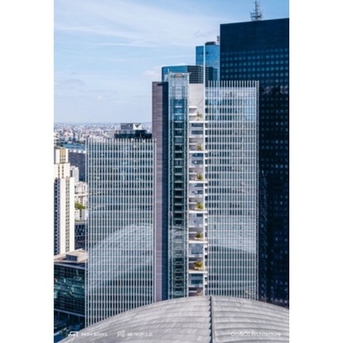 (영문도서) Living High: Trinity Tower Paris La Défense Hardcover, Park Publishing (WI), English, 9783038602705