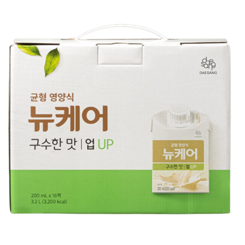 뉴케어 구수한맛 UP 200mL x 16입 1박스~4박스, 32개