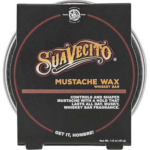 수아베시토 머스태쉬 왁스 위스키 바, 43g, 1개
