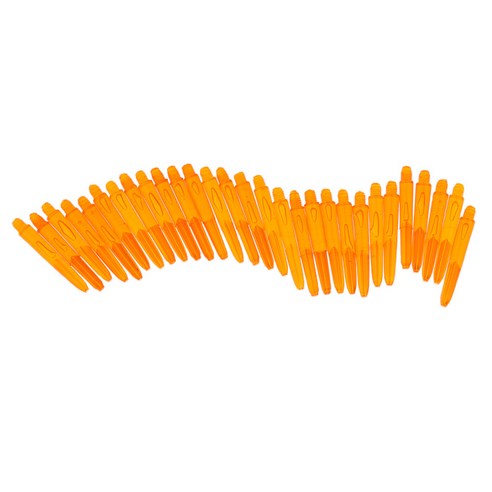 30Pcs 35mm 2BA 스레드 플라스틱 다트 줄기 샤프트 소프트 팁 다트, 1개, 오렌지