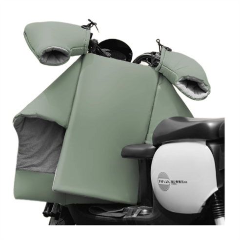 오토바이방한담요 바이크바람막이 무릎워머 방풍 배달 스쿠터, 라인 그레이[기모 플러스 도톰 분할 스타일]