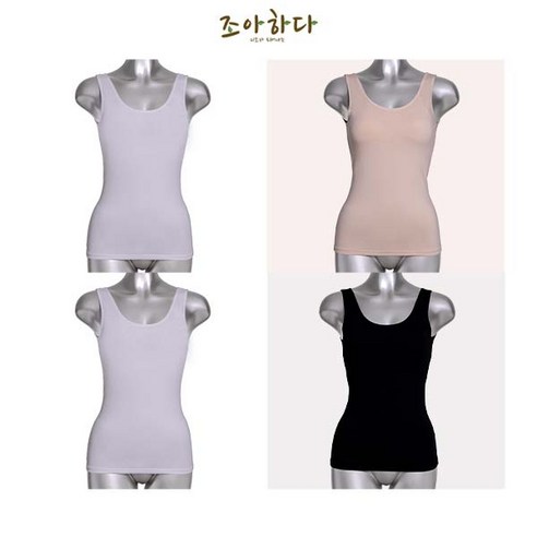 조아하다 코튼 런닝형 브라탑 4종: 편안함과 자유로움을 선사하는 데일리 필수템 런닝형브라탑