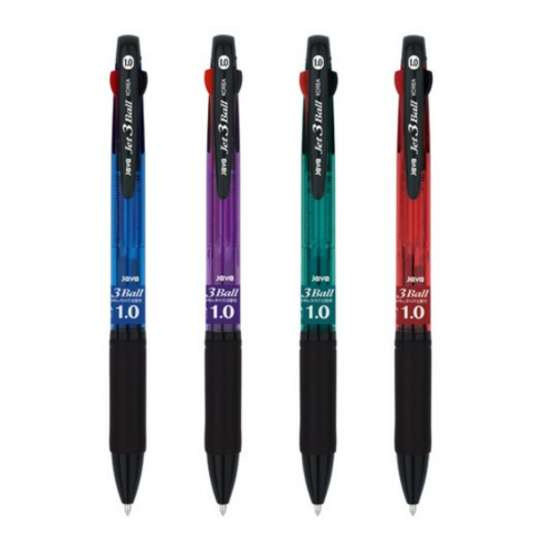 자바펜 1.0 제트3볼펜 1.0mm, 퍼플, 16개