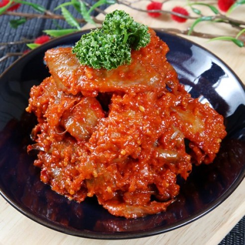 국민반찬 양념젓갈 더젓갈 국내산 가자미식해 400g, 1개, 400g