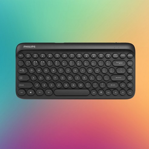 필립스 텐키리스 블루투스 무선 멀티페어링 키보드, SPK6624