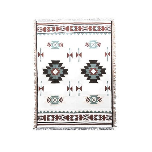 캠핑 감성 UP! 집에서도 포근하게! 탄씨엔쯔 담요, 왜 입소문 났을까? 캠핑러그