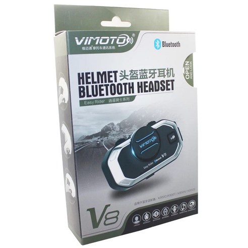 Vimoto V8/V6 블루투스 오토바이 헬멧 인터콤: 안전하고 다목적적인 커뮤니케이션 솔루션
