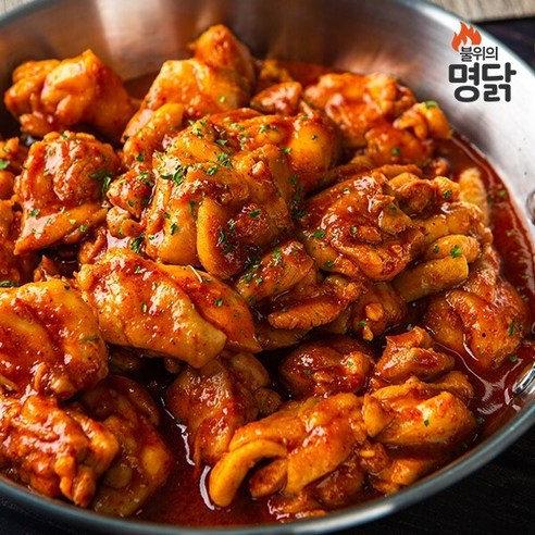 [도연닭갈비] 춘천 양념 순살닭갈비 500g x 2팩 (순한맛), 2개